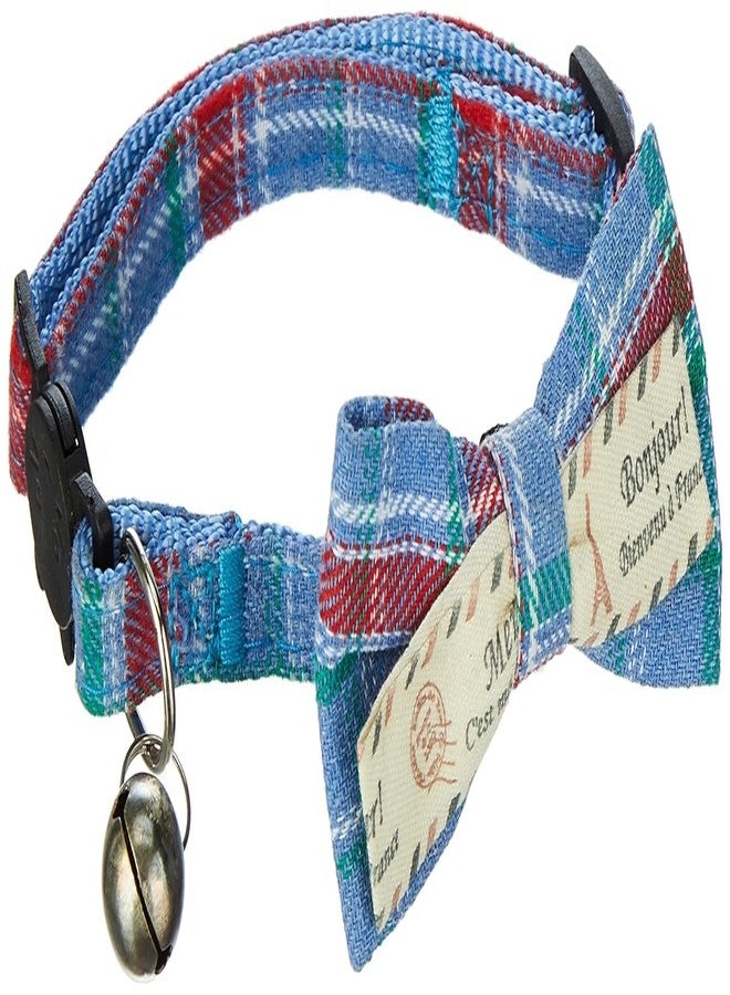 Pets Empire Breakaway Cat Collar with Bow Tie and Bell, Cute Plaid Patterns, Kitty Safety Collars -Color May Vary (Pack of 4) - Image 4